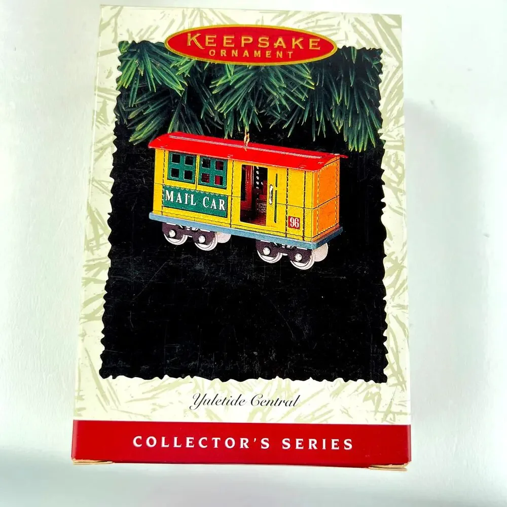 Hallmark Keepsake Ornaments Yuletide Central Collectors Series 1,2,3